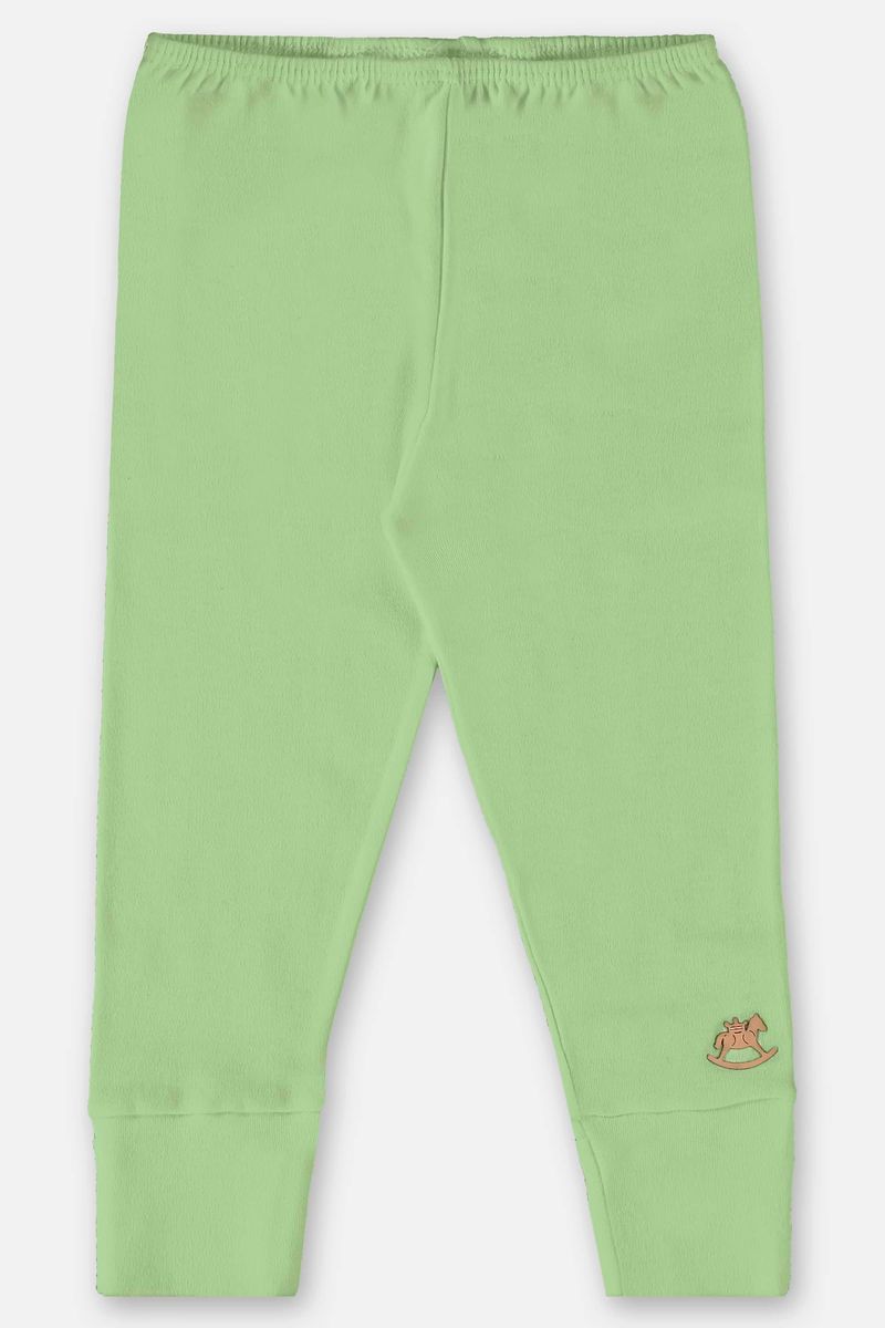 Calca-Basica-em-Suedine-Unissex-para-Bebe--Verde--Up-Baby