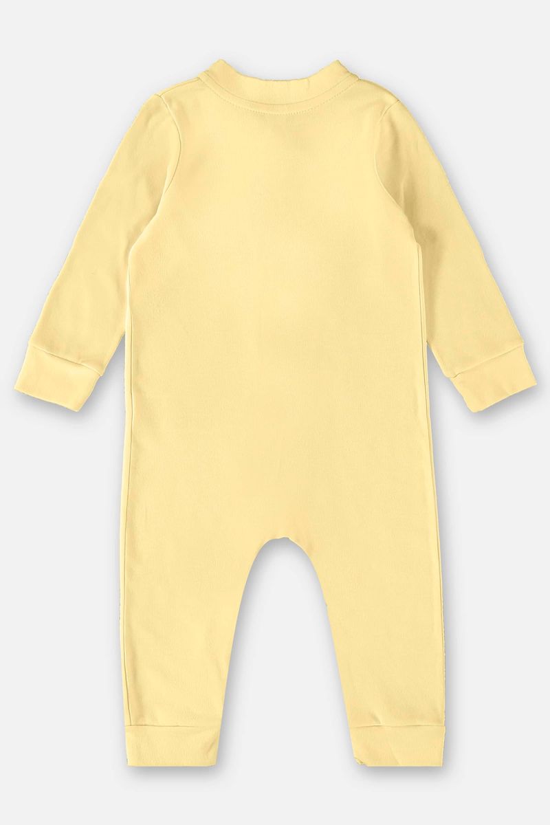 Macacao-Basico-em-Suedine-Unissex-para-Bebe--Amarelo--Up-Baby