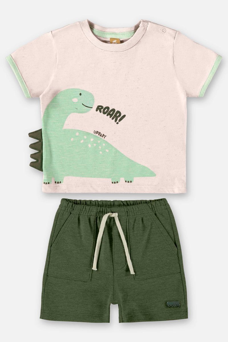 Conjunto-com-Camiseta-e-Bermuda-para-Bebe-Menino