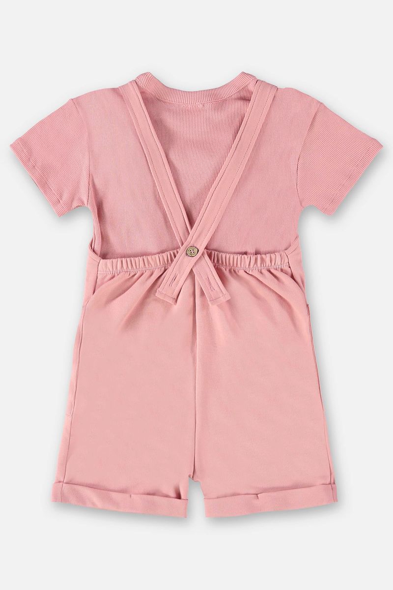 Conjunto-Blusa-e-Jardineira-Infantil-Unissex-Nature