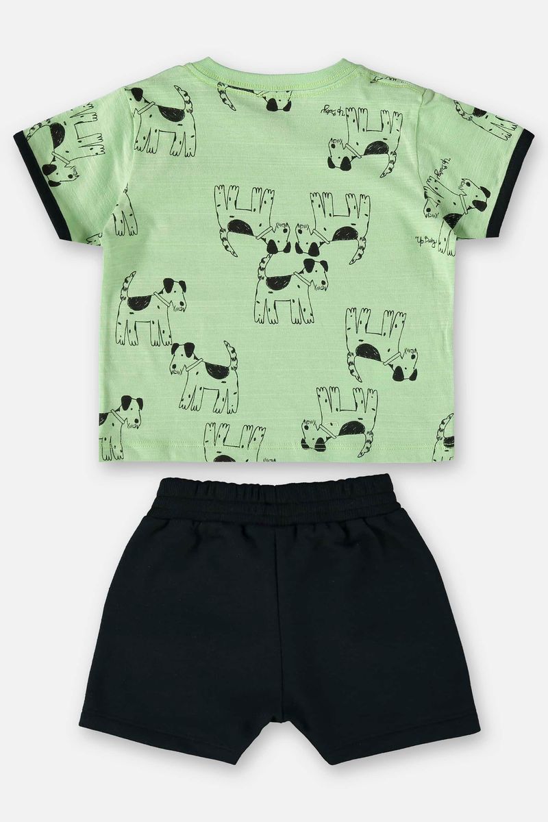 Conjunto-para-Bebe-Menino-com-Camiseta-e-Bermuda