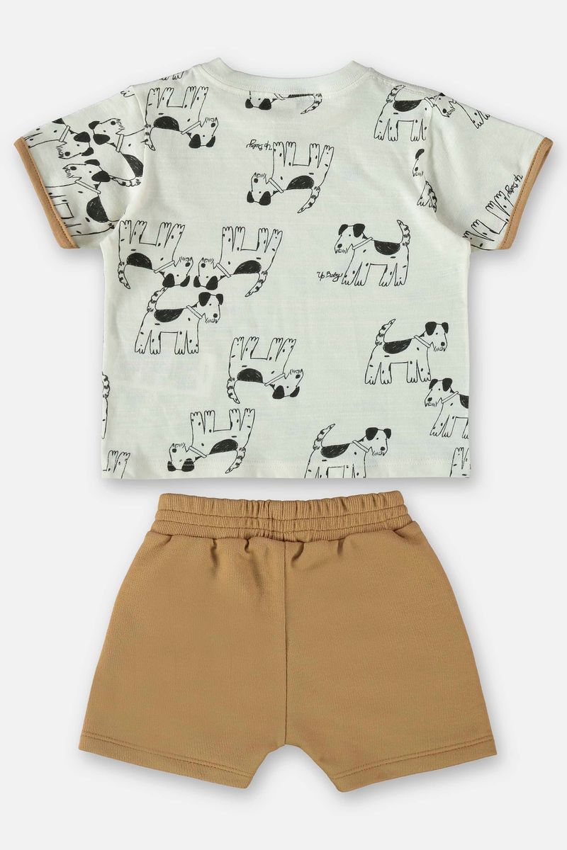 Conjunto-para-Bebe-Menino-com-Camiseta-e-Bermuda