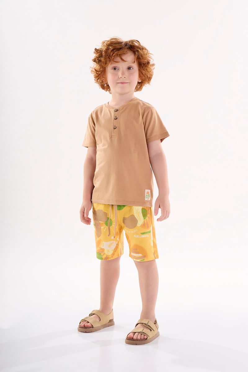 Conjunto-Infantil-para-Meninos-com-Camiseta-e-Bermuda