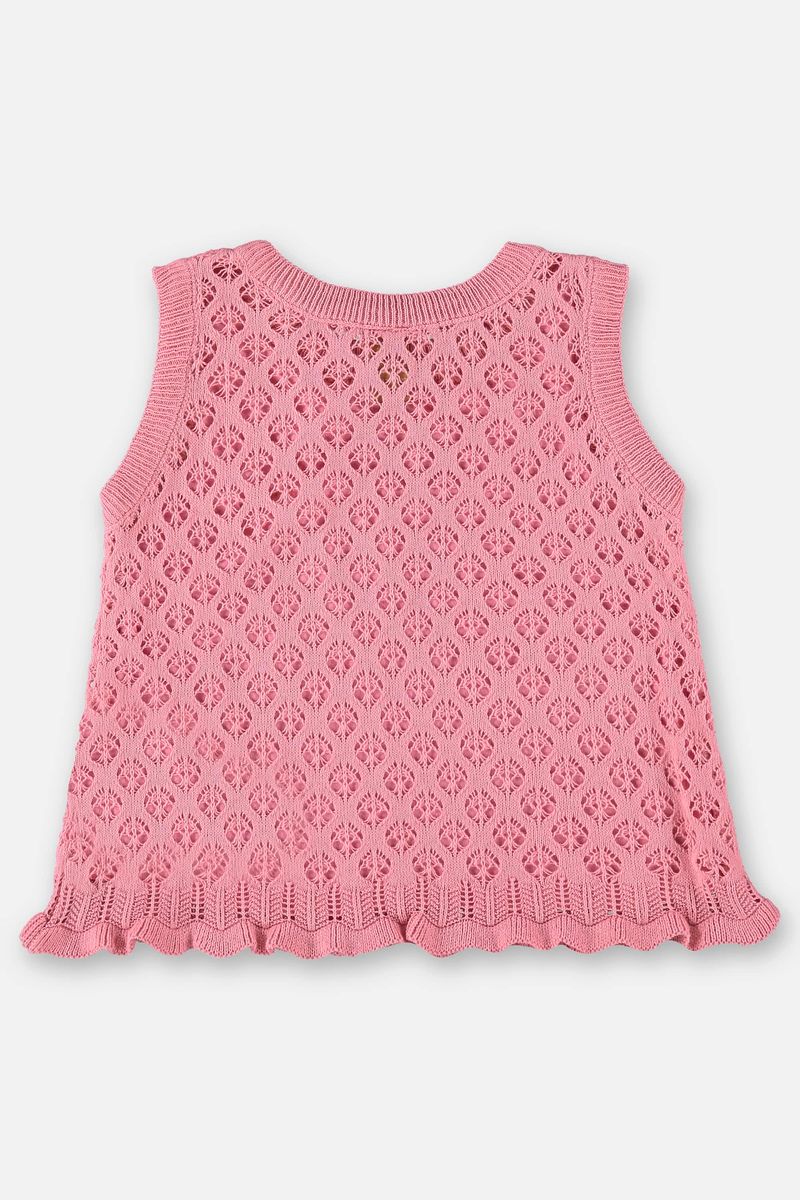 Regata-Infantil-para-Meninas-em-Trico--Rosa--Up-Baby