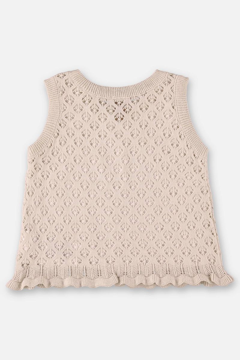 Regata-Infantil-para-Meninas-em-Trico--Off-White--Up-Baby