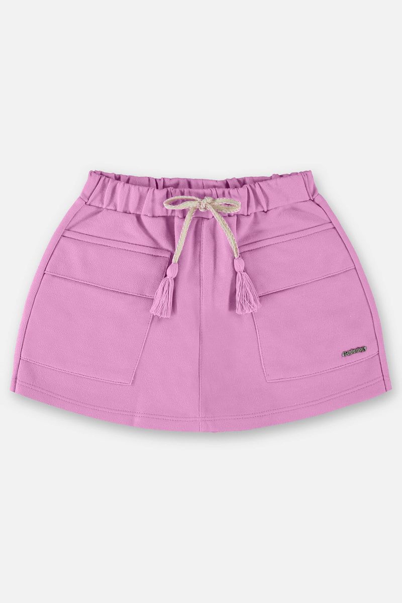 Conjunto-Infantil-para-Menina-com-Blusa-e-Shorts-Saia
