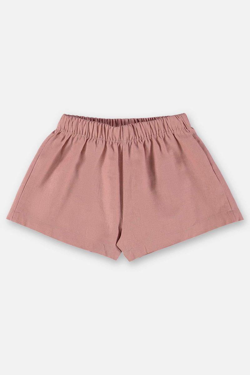 Conjunto-Infantil-para-Menina-com-Bata-e-Shorts--Rosa--Up-Baby