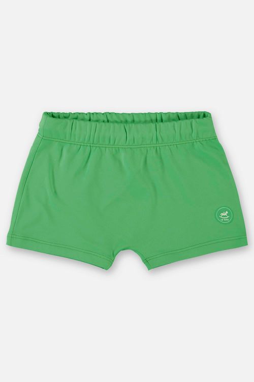 Sunga Boxer Infantil Forrada com FPS+50 (Verde) Up Baby