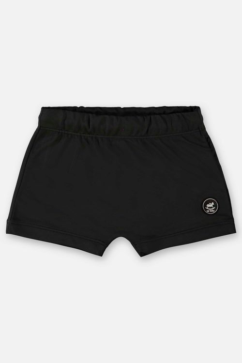 Sunga Boxer Infantil Forrada com FPS+50 (Preto) Up Baby