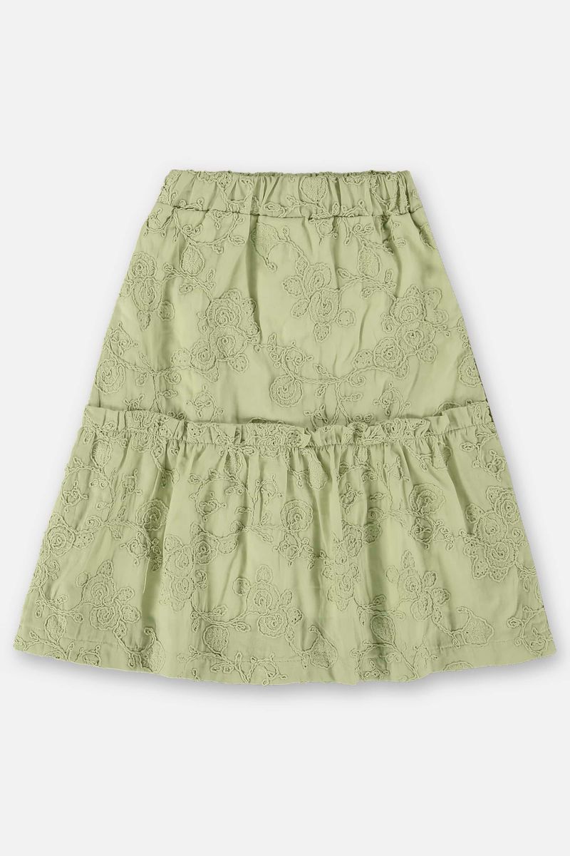 Conjunto-Infantil-para-Menina-com-Blusa-e-Saia--Off-White--Up-Baby