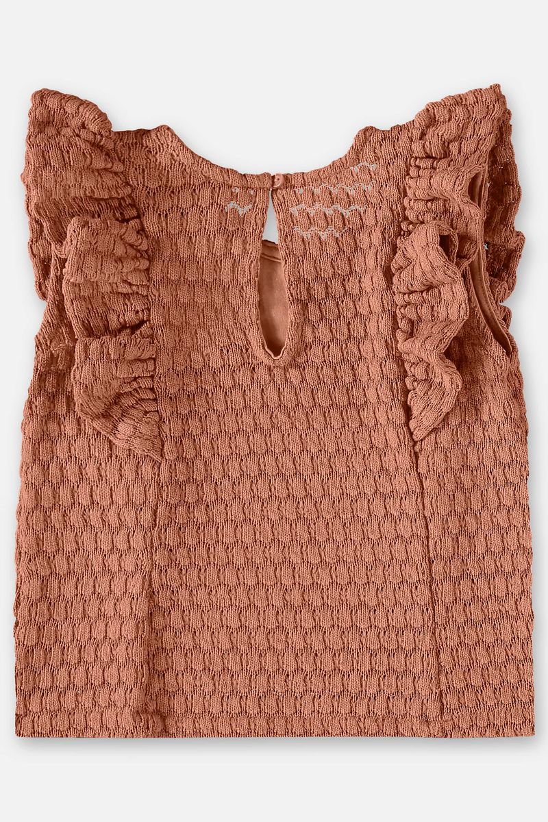 Conjunto-Infantil-para-Menina-com-Blusa-e-Calca--Marrom--Up-Baby