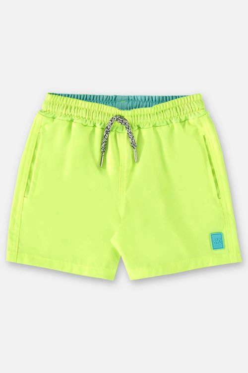 Bermuda de Praia para Menino em Microfibra (Amarelo) Up Baby