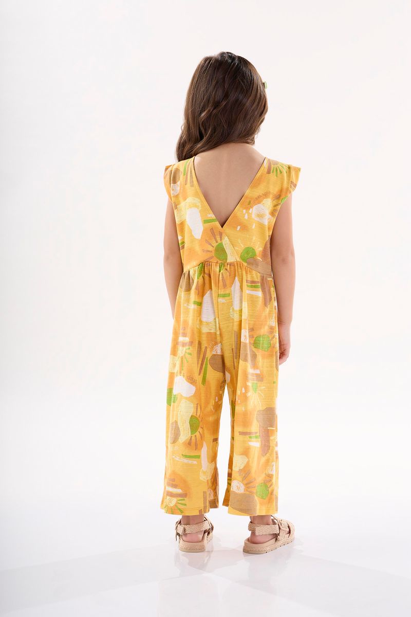 Macacao-Infantil-para-Menina-em-Meia-Malha-Flame--Amarelo--Up-Baby
