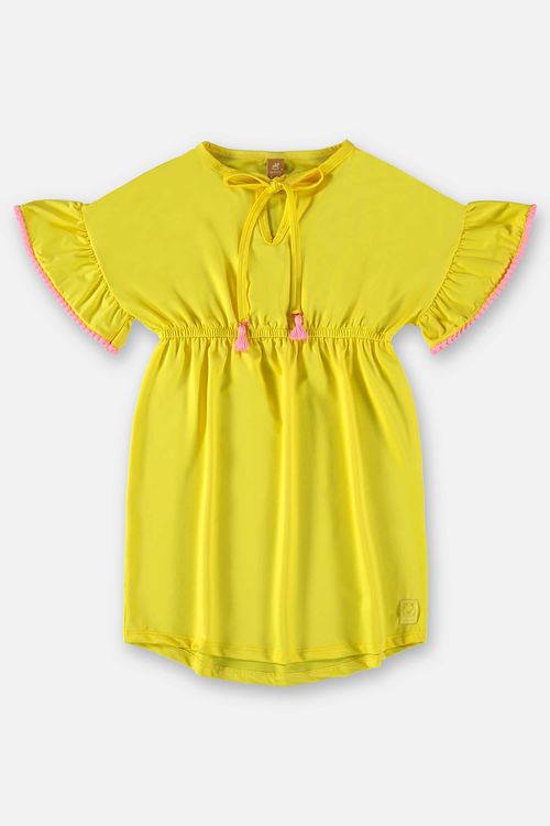 Saída de Praia Infantil em Poliéster FPS+50 (Amarelo) Up Baby