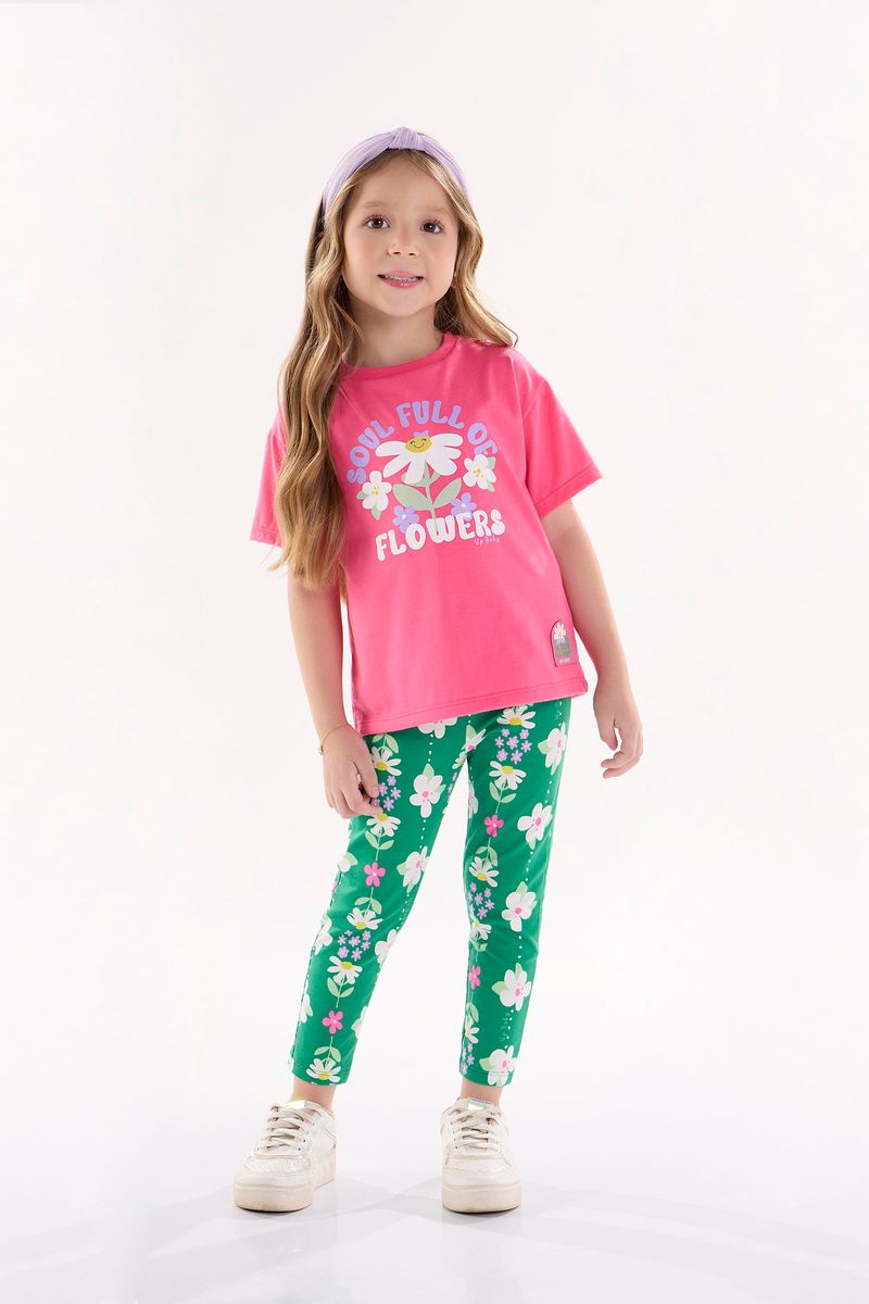 Conjunto-Infantil-para-Menina-com-Bata-e-Calca--Rosa-Pink--Up-Baby