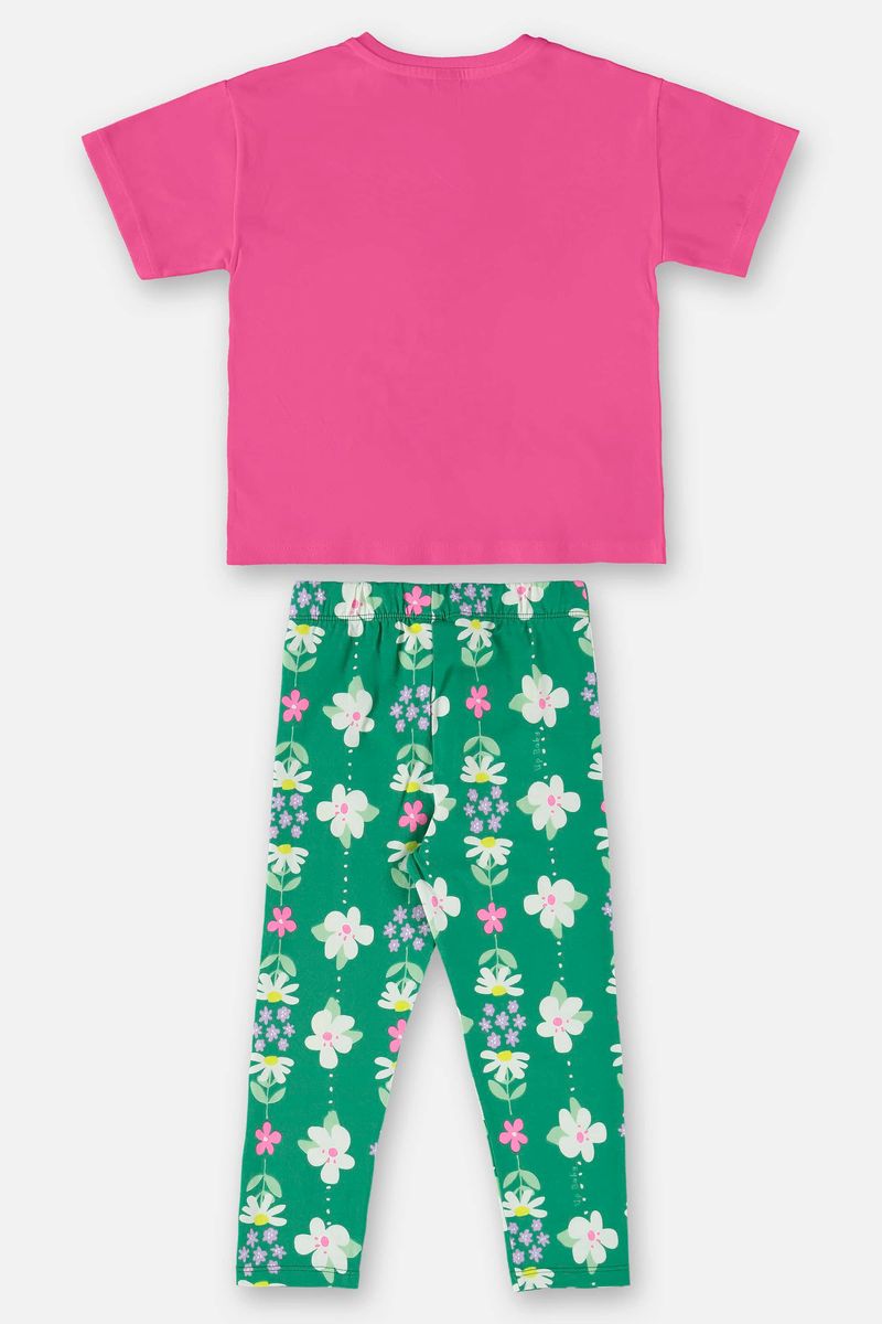 Conjunto-Infantil-para-Menina-com-Bata-e-Calca--Rosa-Pink--Up-Baby