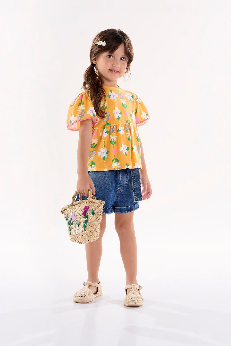 Bata-Infantil-para-Menina-em-Cotton--Laranja--Up-Baby