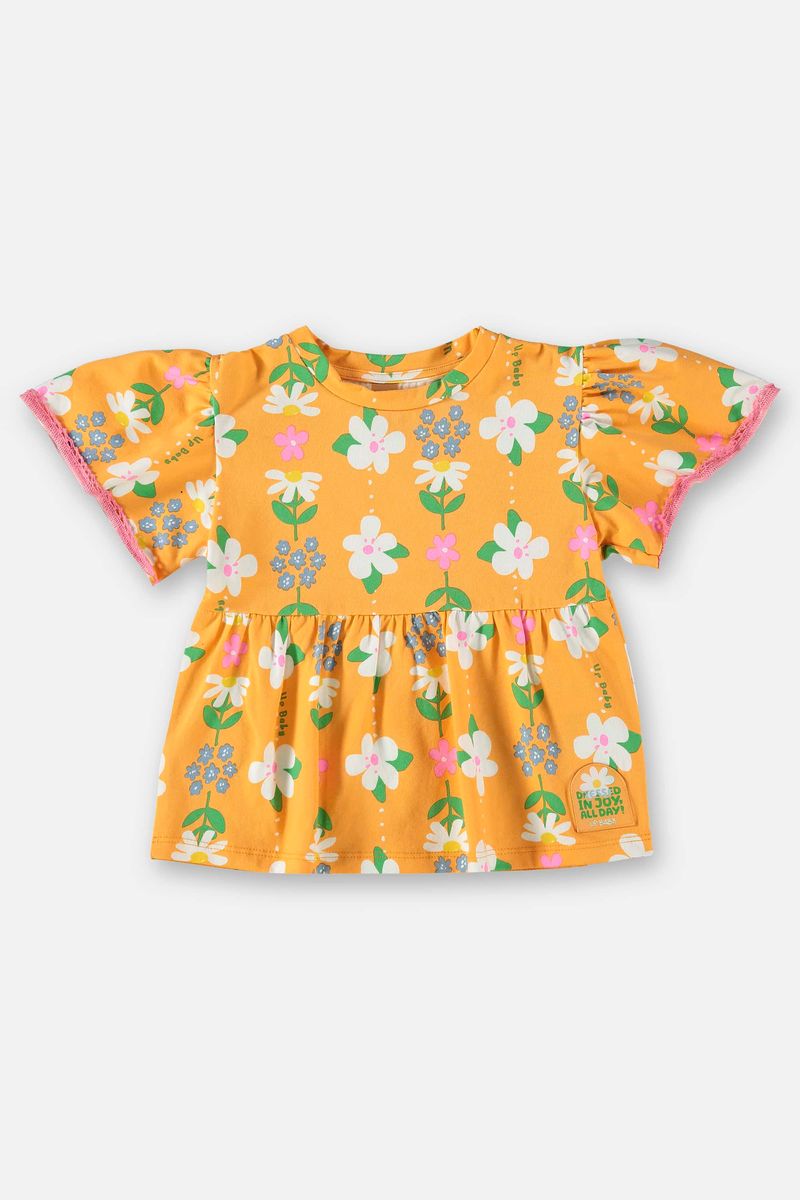 Bata-Infantil-para-Menina-em-Cotton--Laranja--Up-Baby