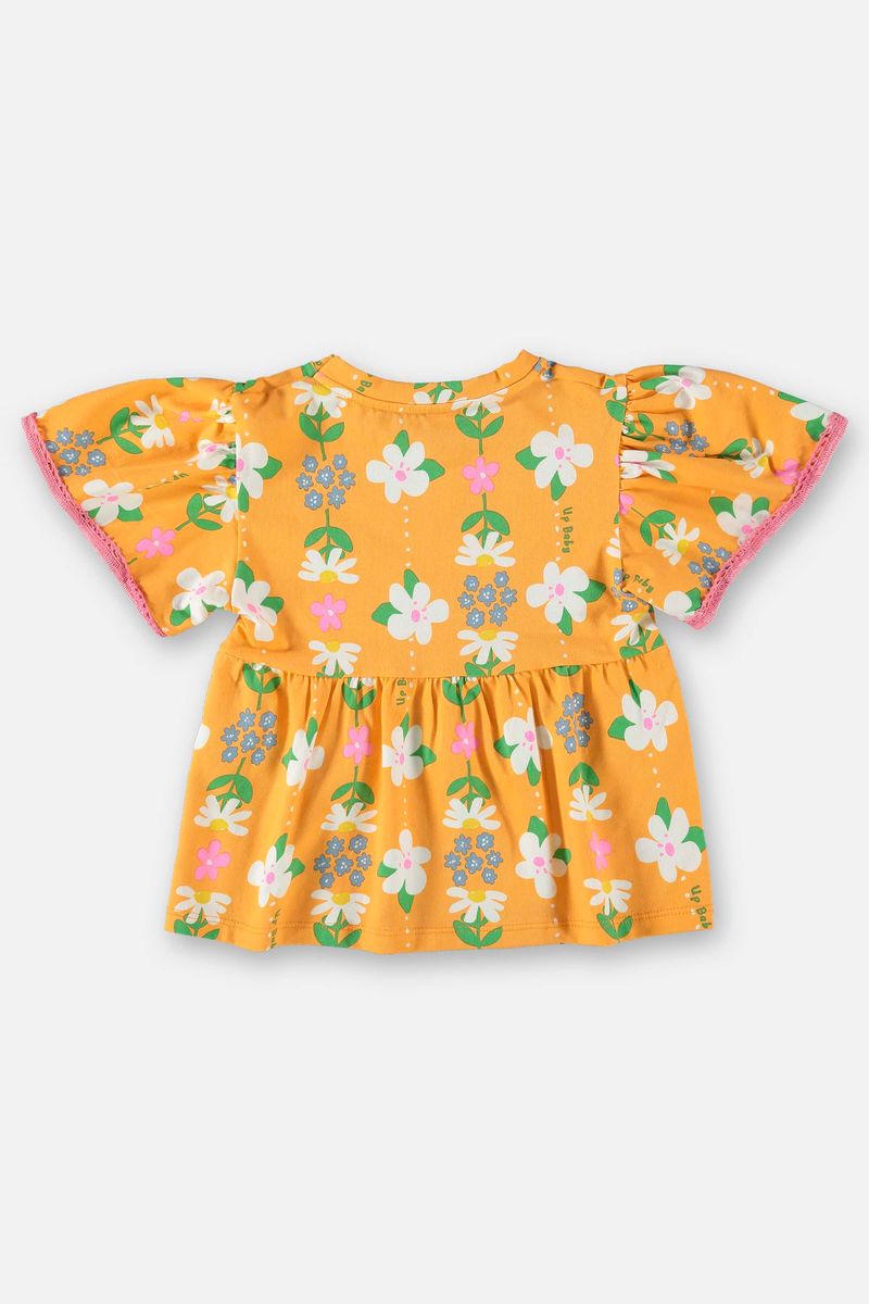 Bata-Infantil-para-Menina-em-Cotton--Laranja--Up-Baby