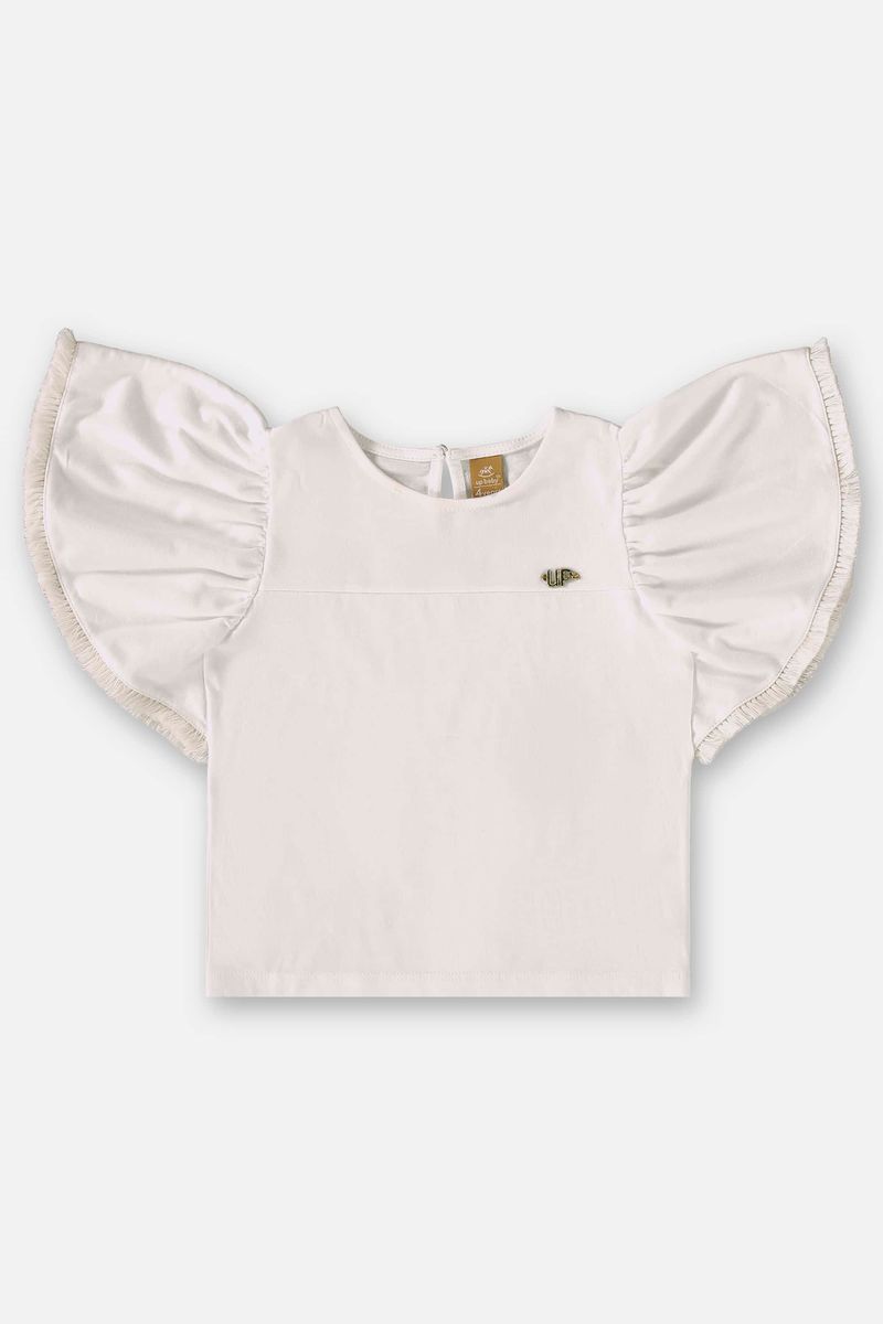 Conjunto-Infantil-para-Menina-com-Blusa-e-Saia--Off-White--Up-Baby