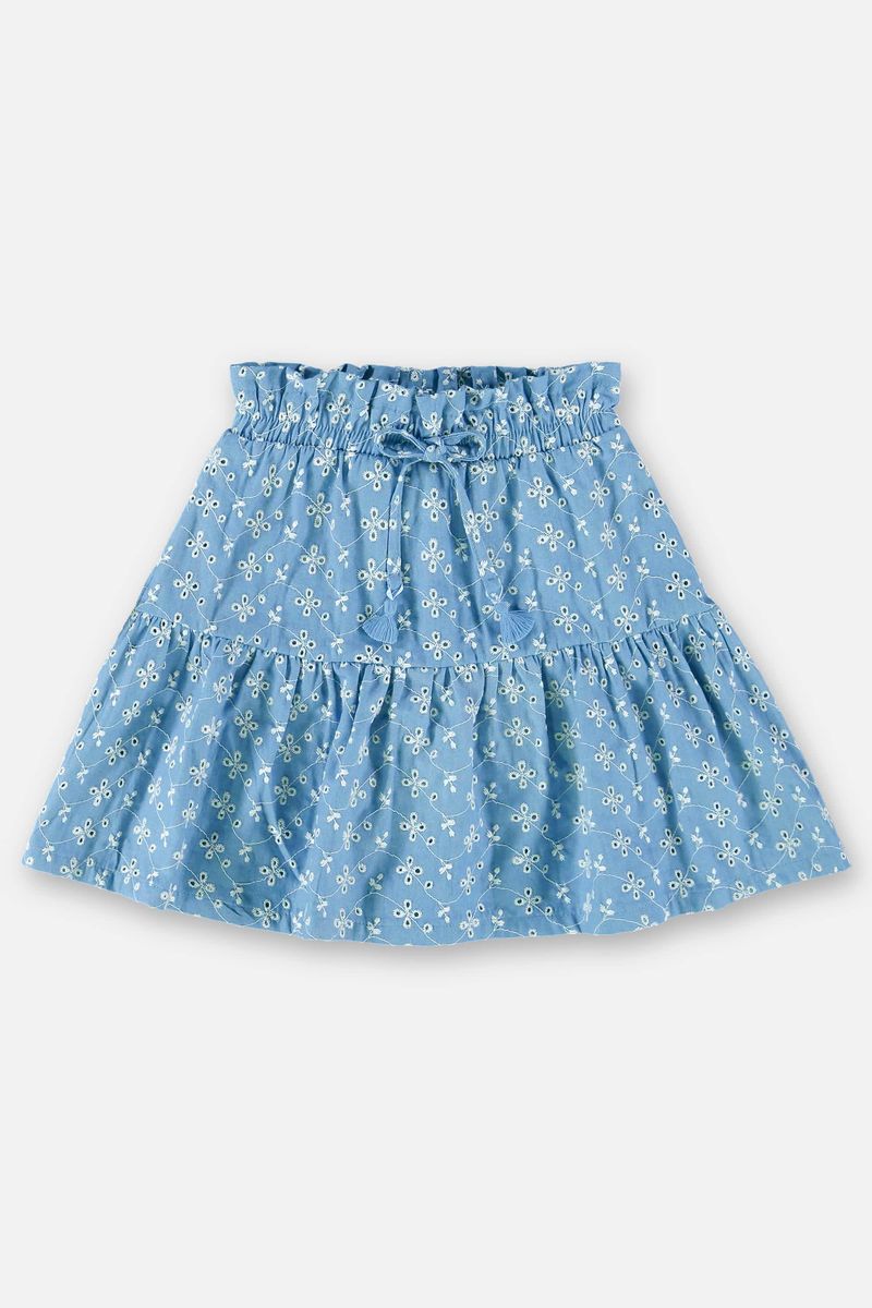 Conjunto-Infantil-para-Menina-com-Blusa-e-Saia--Off-White--Up-Baby