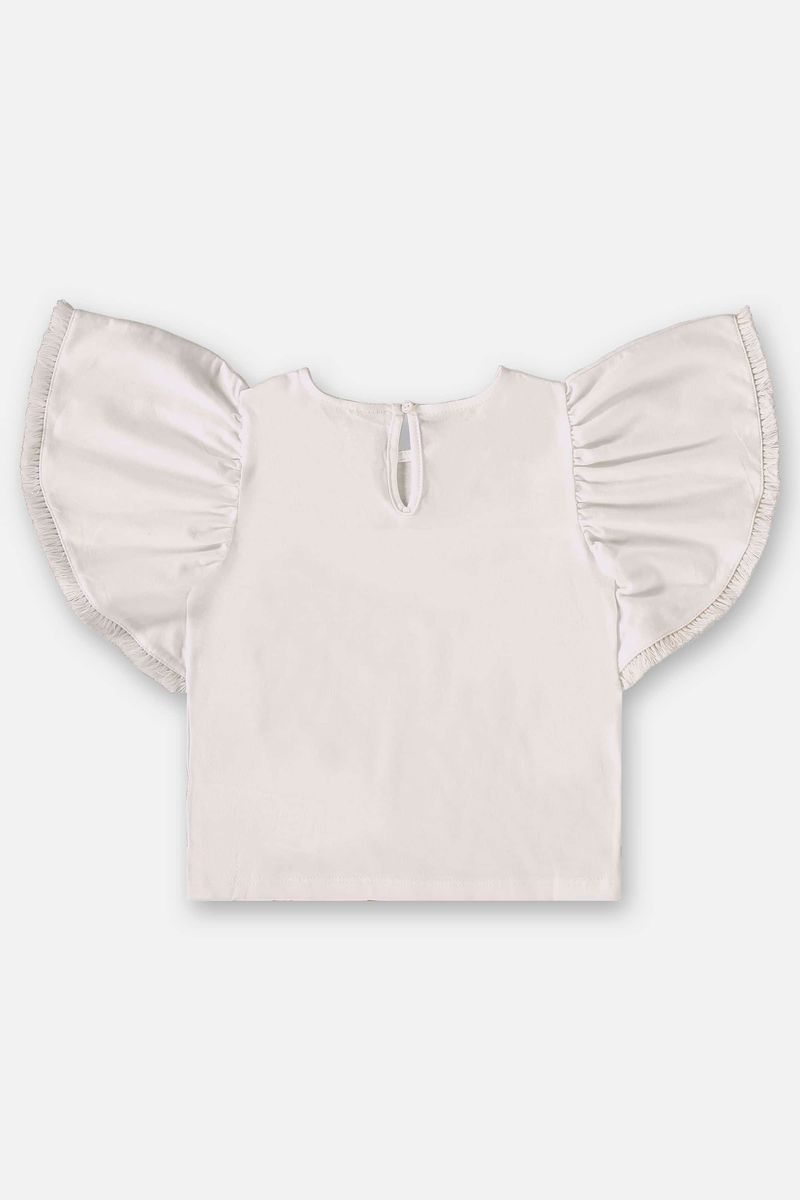 Conjunto-Infantil-para-Menina-com-Blusa-e-Saia--Off-White--Up-Baby