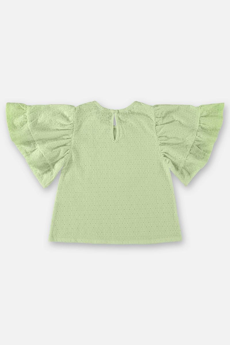 Bata-Infantil-para-Menina-em-Laise--Verde--Up-Baby