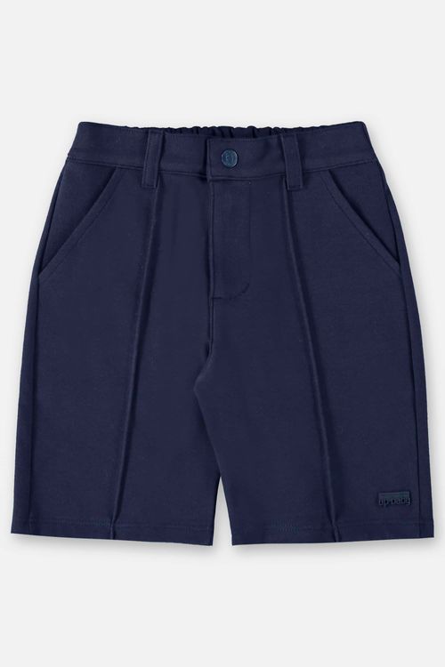 Bermuda Básica Infantil para Menino (Azul Marinho) Up Baby