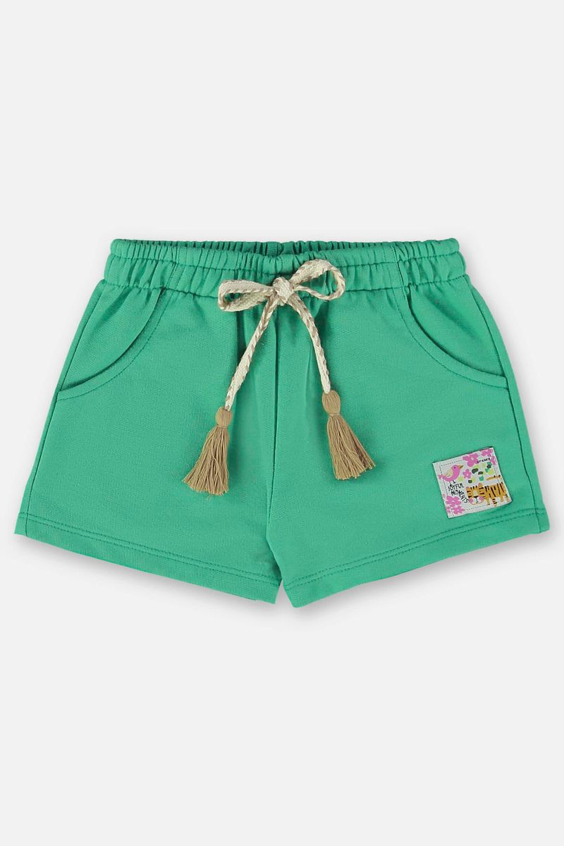 Conjunto-Infantil-para-Menina-com-Blusa-e-Shorts--Rosa-Claro--Up-Baby