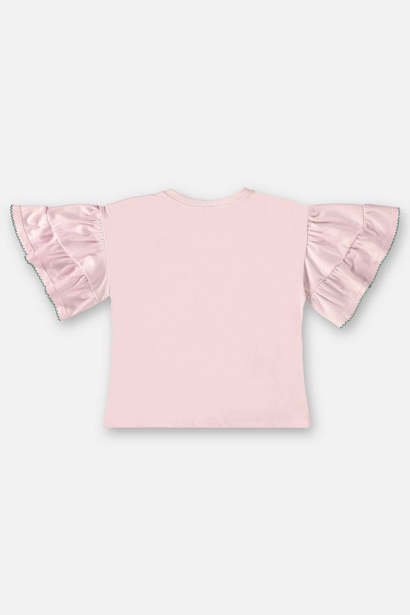Conjunto-Infantil-para-Menina-com-Blusa-e-Shorts--Rosa-Claro--Up-Baby