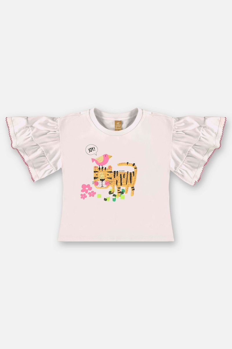 Conjunto-Infantil-para-Menina-com-Blusa-e-Shorts--Off-White--Up-Baby