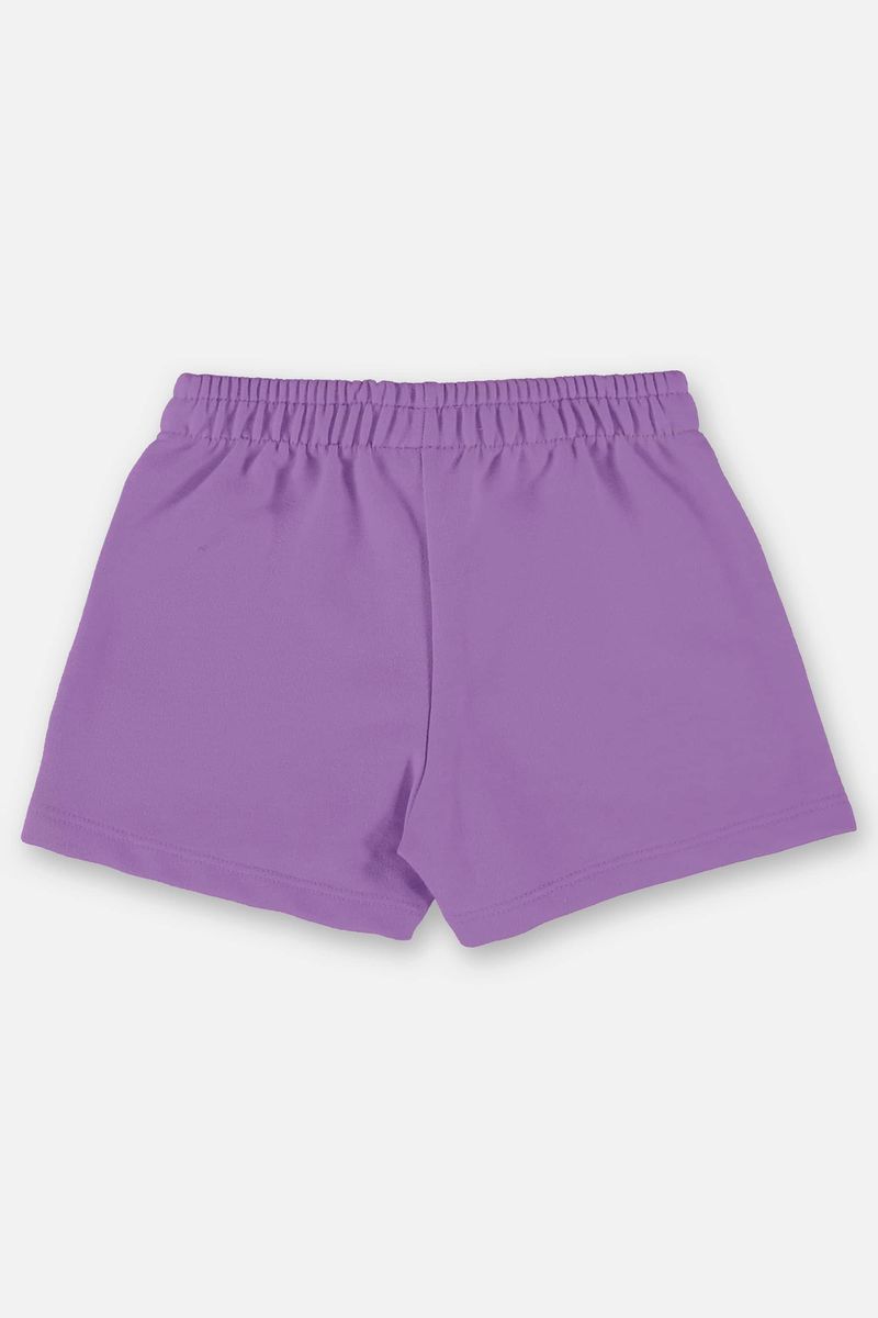 Conjunto-Infantil-para-Menina-com-Blusa-e-Shorts--Roxo--Up-Baby
