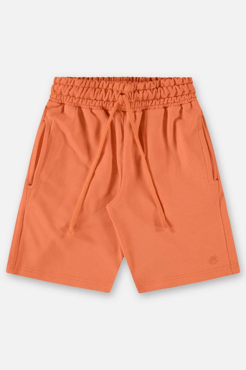 Bermuda Básica Infantil para Meninos (Laranja) Up Baby