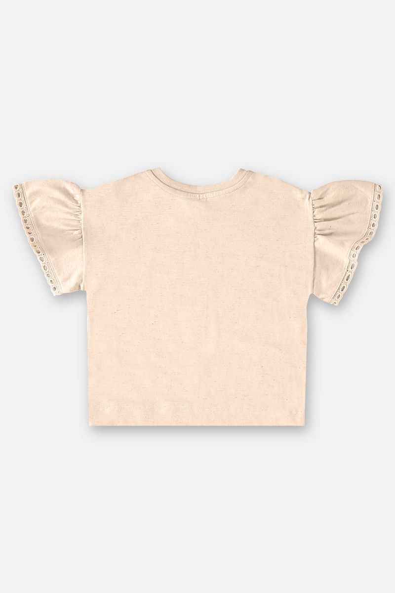 Conjunto-Infantil-para-Menina-com-Blusa-e-Calca--Bege--Up-Baby