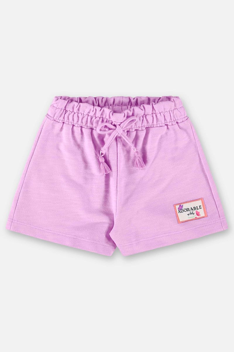 Conjunto-Infantil-para-Menina-com-Blusa-e-Shorts--Off-White--Up-Baby
