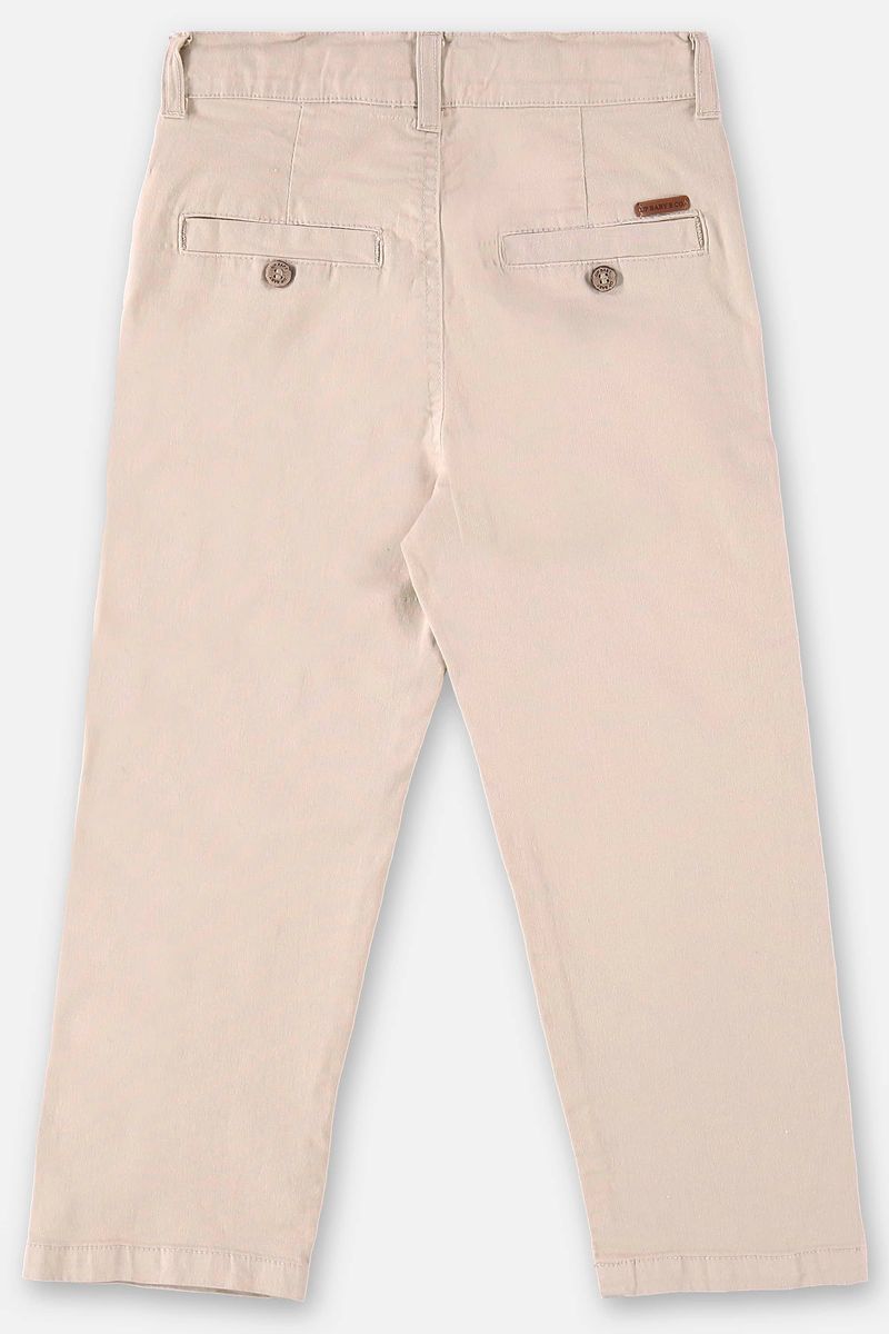 Calca-Infantil-em-Sarja-com-Elastano--Bege--Up-Baby