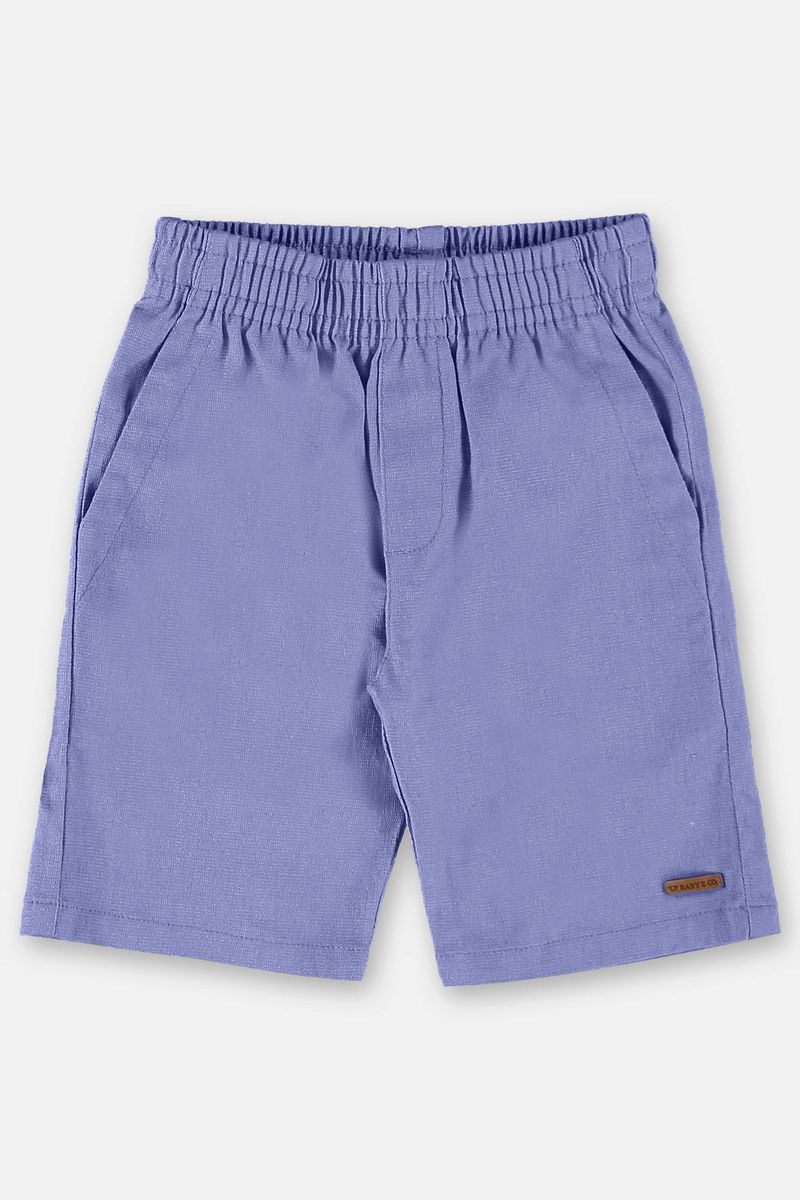 Conjunto-Infantil-para-Menino-com-Bata-e-Bermuda--Cinza--Up-Baby