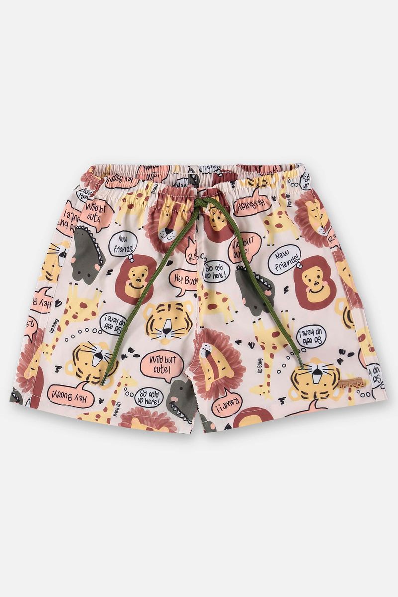 Conjunto-Infantil-para-Menino-com-Camiseta-e-Short--Verde--Up-Baby