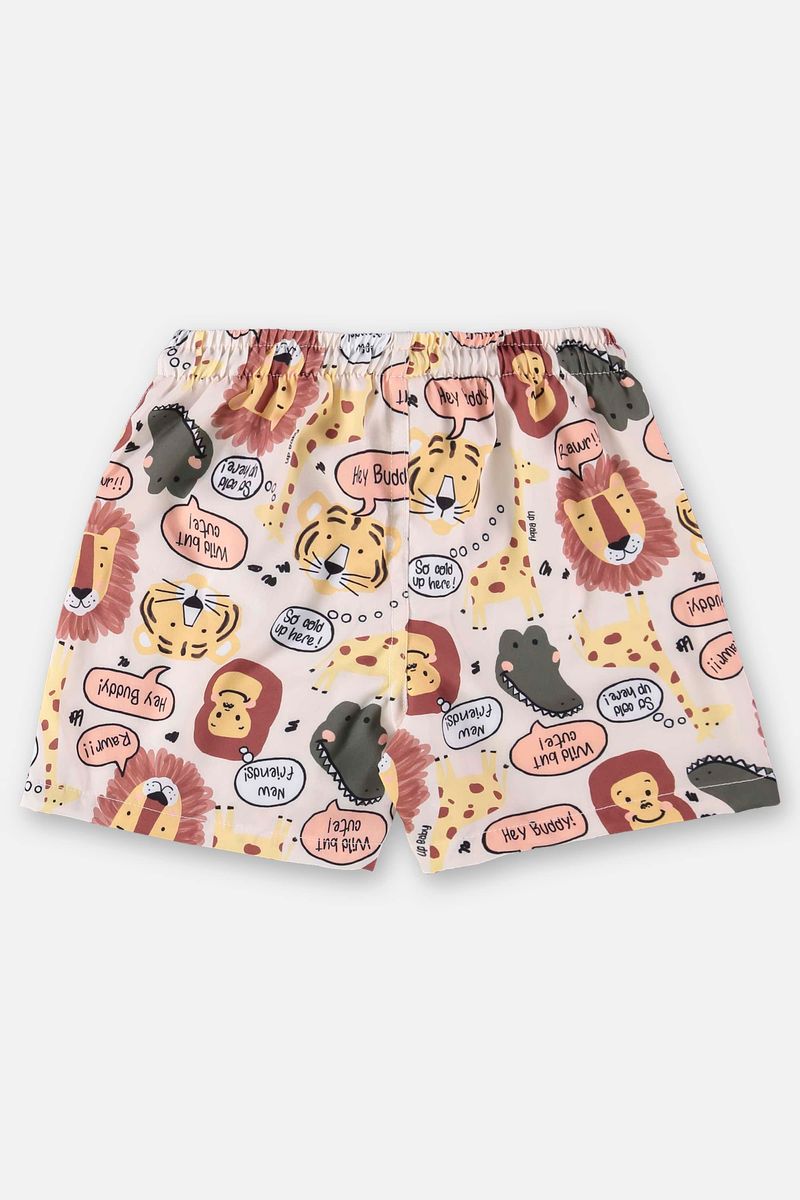 Conjunto-Infantil-para-Menino-com-Camiseta-e-Short--Verde--Up-Baby