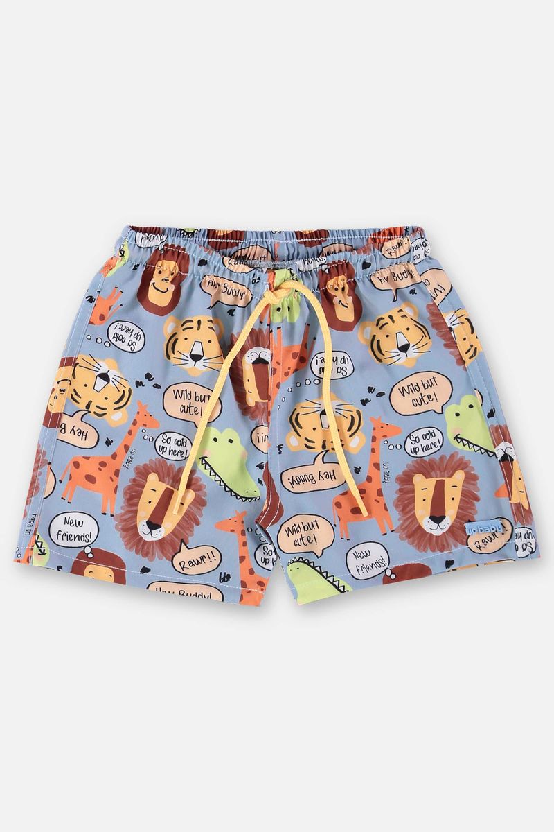 Conjunto-Infantil-para-Menino-com-Camiseta-e-Short--Preto--Up-Baby