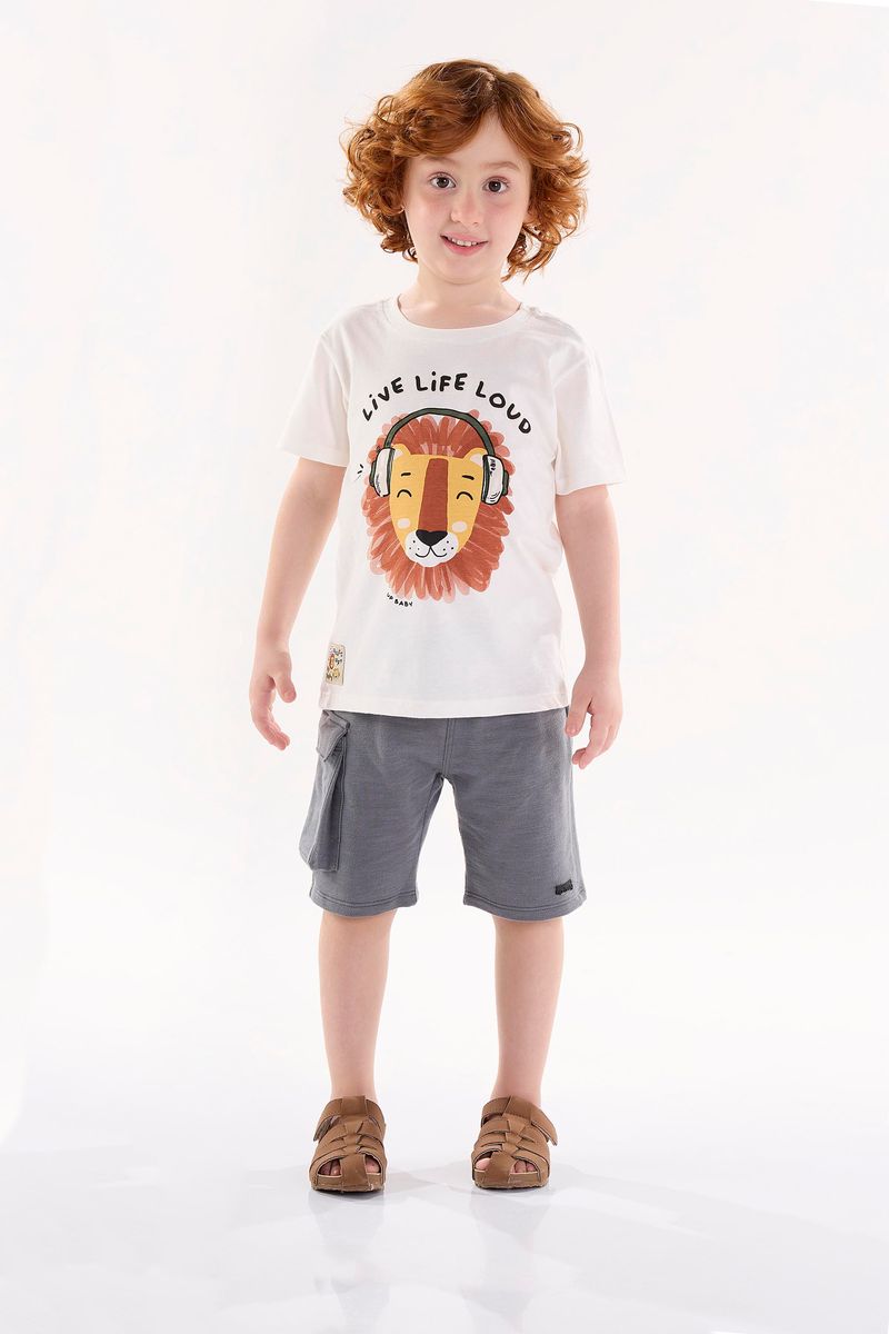 Conjunto-Infantil-para-Menino-com-Camiseta-e-Bermuda--Off-White--Up-Baby