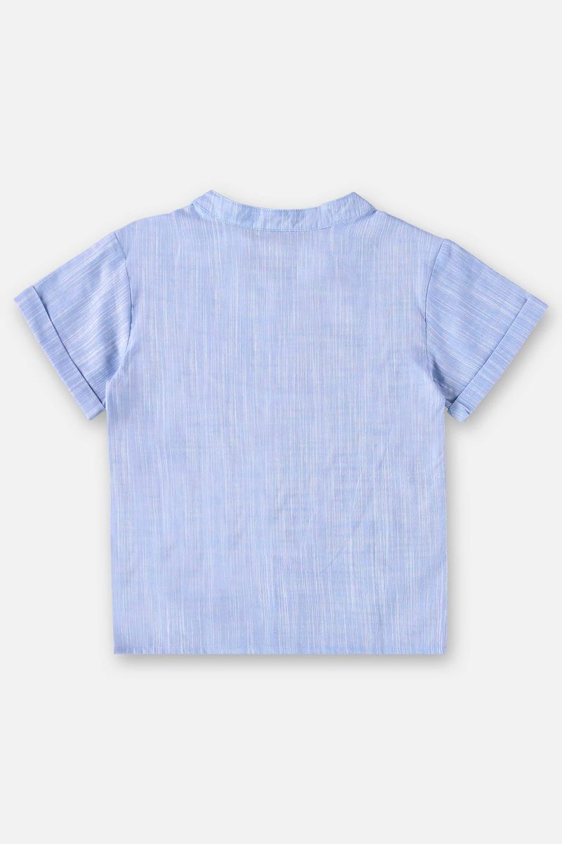 Conjunto-Infantil-para-Meninos-com-Bata-e-Bermuda--Branco--Up-Baby