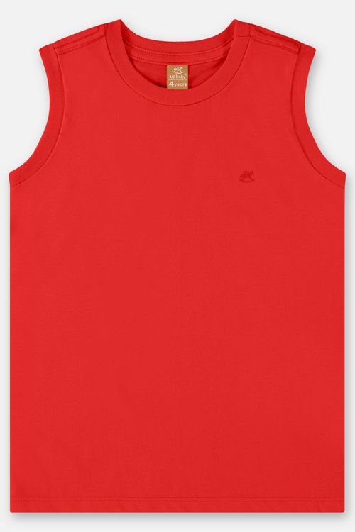 Regata Infantil Básica para Meninos (Vermelho) Up Baby