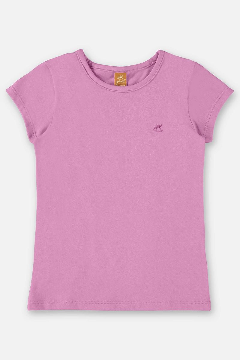 Blusa-Infantil-Manga-Curta-Basica-em-Cotton