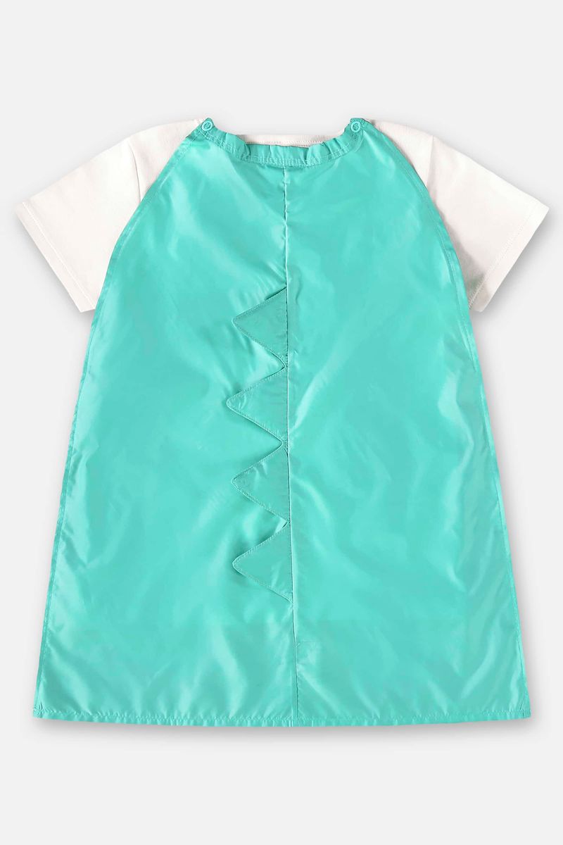 Pijama-Camiseta-com-Capa-e-Bermuda-Infantil-para-Meninos