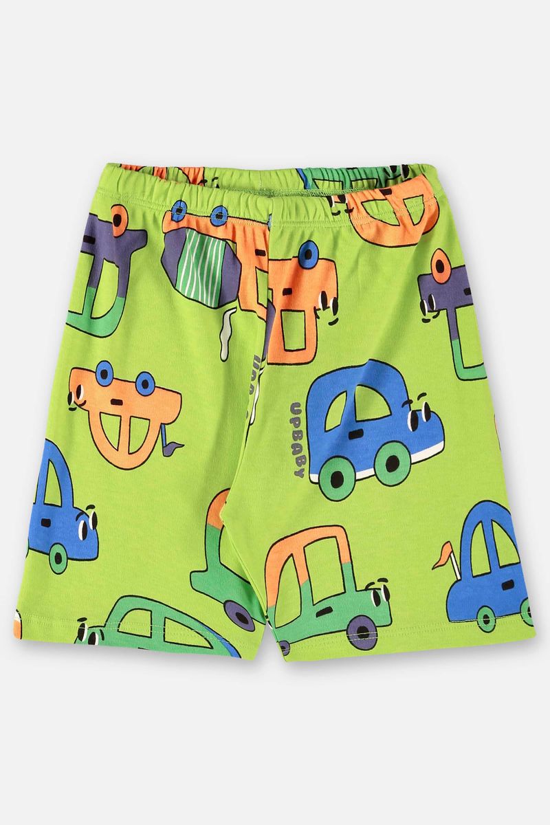 Pijama-para-Meninos-com-Camiseta-e-Bermuda