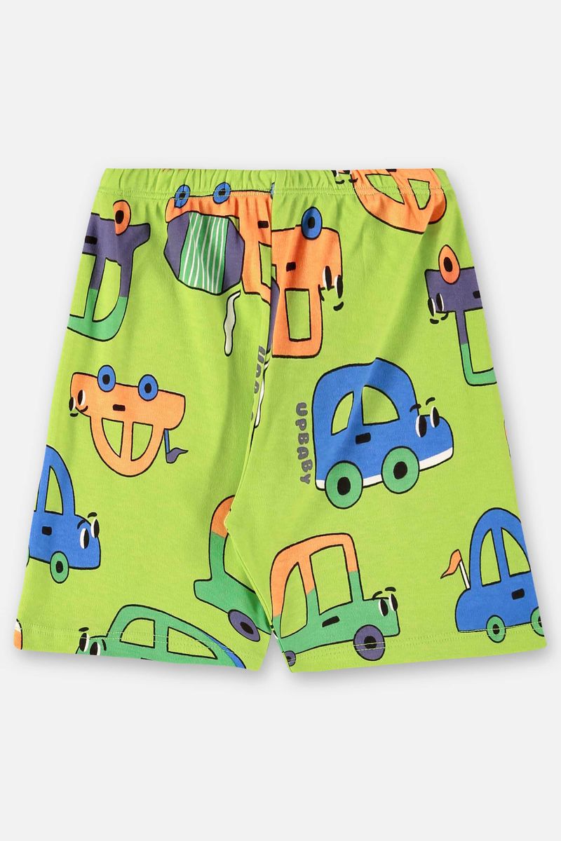 Pijama-para-Meninos-com-Camiseta-e-Bermuda