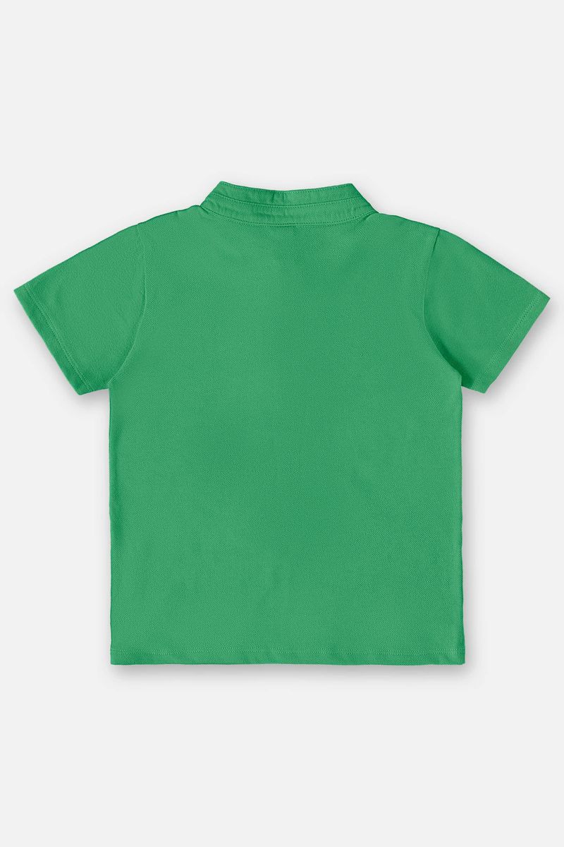 Conjunto-com-Camiseta-e-Bermuda-Infantil-para-Menino--Verde--Up-Baby