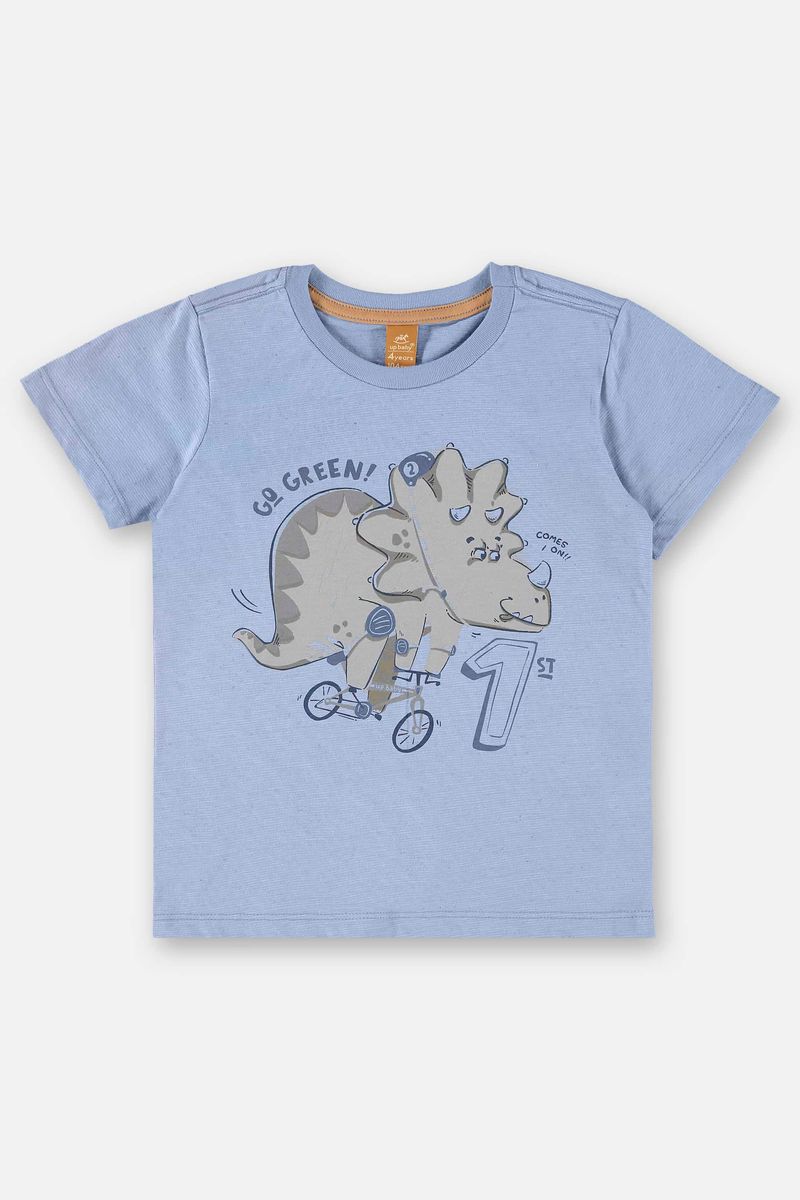 Camiseta-Infantil-para-Menino-em-Meia-Malha-Linho--Azul--Up-Baby