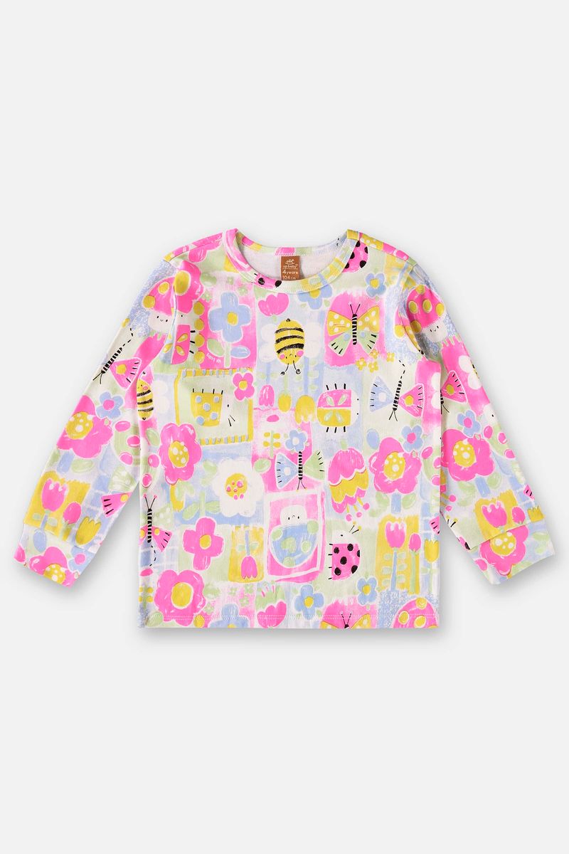 Pijama-Longo-para-Meninas-em-Suedine